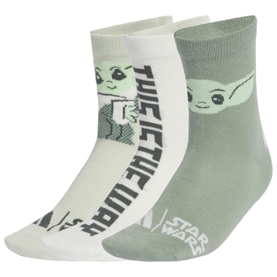 Adidas Παιδικές κάλτσες x Star Wars Mandalorian Socks 3 pairs Adidas Παιδικές κάλτσες x Star Wars Mandalorian Socks 3 pairs